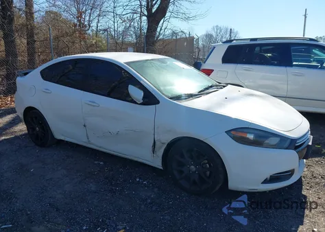 2013 Dodge Dart Rallye z USA, uszkodzony, nr VIN 1C3CDFBA6DD103209